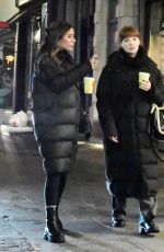 NICOLA ROBERTS and Miitch Hahn Out with Friends in Notting Hill 01/17/2024