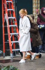 NICOLE KIDMAN on the Set of Babygirl in New York 01/09/2024
