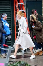 NICOLE KIDMAN on the Set of Babygirl in New York 01/09/2024