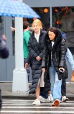 NICOLE KIDMAN on the Set of Babygirl in New York 01/09/2024