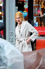NICOLE KIDMAN on the Set of Babygirl in New York 01/09/2024