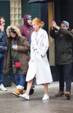 NICOLE KIDMAN on the Set of Babygirl in New York 01/09/2024