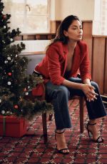 NICOLE SCHERZINGER at a Christmas Photoshoot 12/22/2023