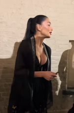NICOLE SCHERZINGER Leaves Her Sunset Boulevard Performance at Savoy Theatre in London 01/03/2024