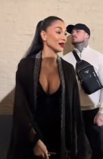 NICOLE SCHERZINGER Leaves Her Sunset Boulevard Performance at Savoy Theatre in London 01/03/2024