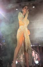 NICOLE SCHERZINGER Performs for New Year Eve in London 12/31/2023