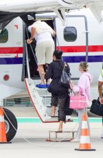 NIGORA BANNATYNE Leaves St Barts 01/03/2024