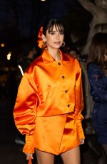 NINA DOBREV Arrives at Patou SS24 Fashion Show at Paris Fashion Week 01/25/2024