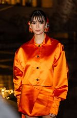 NINA DOBREV Arrives at Patou SS24 Fashion Show at Paris Fashion Week 01/25/2024