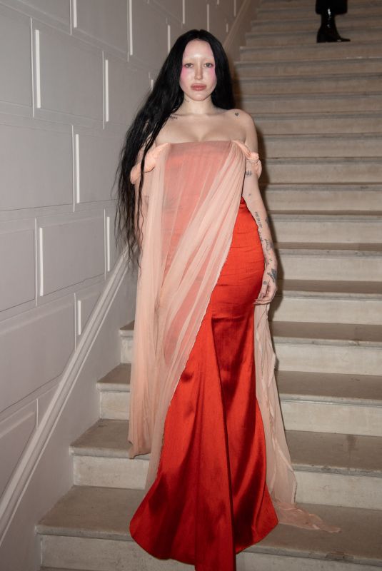 NOAH CYRUS at Jean-Paul Gaultier Haute Couture Spring/Summer 2024 Show at Paris Fashion Week 01/24/2024