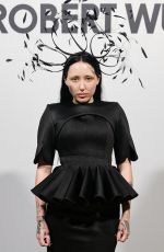 NOAH CYRUS at Robert Wun Haute Couture Spring/Summer 2024 Show at Paris Fashion Week 01/25/2024