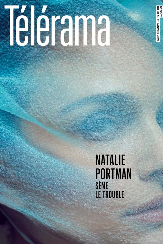 NTALIE PORTMAN in Telerama Magazine, January 2024