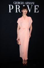 OLGA KURYLENKO at Giorgio Armani Prive Haute Couture Spring/Summer 2024 Show at Paris Fashion Week 01/22/2024