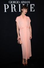 OLGA KURYLENKO at Giorgio Armani Prive Haute Couture Spring/Summer 2024 Show at Paris Fashion Week 01/22/2024