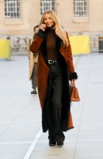 OLIVIA ATTWOOD Arrives at BBC Woman
