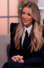 OLIVIA ATTWOOD at Lorraine TV Show in London 01/17/2024