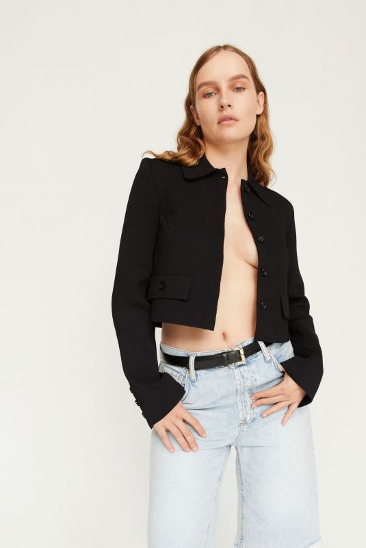 OLIVIA DEJONGE at a Photoshoot, January 2024