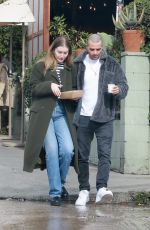 OLIVIA MACKLIN on a Lunch Date at All Time on New Year