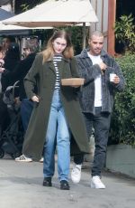 OLIVIA MACKLIN on a Lunch Date at All Time on New Year