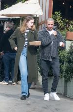 OLIVIA MACKLIN on a Lunch Date at All Time on New Year
