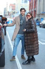 OLIVIA PALERMO Out and About in New York 01/04/2024