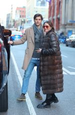 OLIVIA PALERMO Out and About in New York 01/04/2024