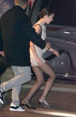 OLIVIA RODRIGO Leaves The Hunger Games: The Ballad of Songbirds & Snakes Reception and Q&A in Los Angles 01/10/2024