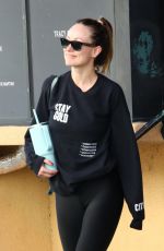 OLIVIA WILDE Leaves a Gym in Los Angeles 01/05/2024