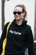 OLIVIA WILDE Leaves a Gym in Los Angeles 01/20/2024