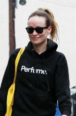 OLIVIA WILDE Leaves a Gym in Los Angeles 01/20/2024