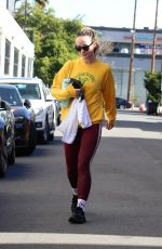 OLIVIA WILDE Leaves a Gym in Los Angeles 01/26/2024