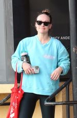OLIVIA WILDE Leaves a Gym in Studio City 01/02/2024