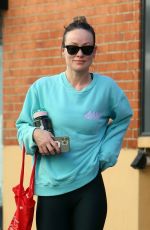 OLIVIA WILDE Leaves a Gym in Studio City 01/02/2024