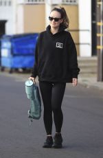 OLIVIA WILDE Leaves a Gym in Studio City 01/11/2024