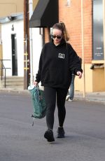 OLIVIA WILDE Leaves a Gym in Studio City 01/11/2024