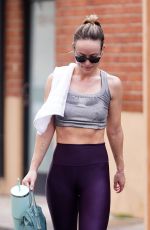 OLIVIA WILDE Leaves a Workout in Studio City 01/24/2024
