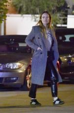 OLIVIA WILDE Night Out in Los Angeles 01/09/2024