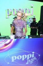 PARIS HILTON at Poppi Mart Launch Party in Los Angeles 01/26/2024