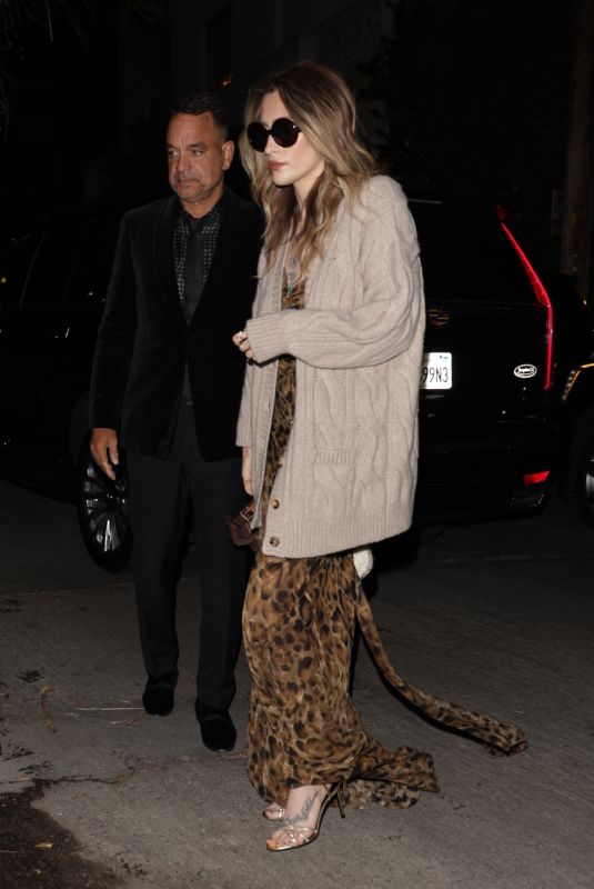 PARIS JACKSON Arrives at a Golden Globe After-party in Hollywood 01/07/2024