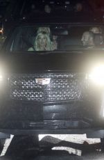 PARIS, NICKY and KATHY HILTON Leaves Jeff Bezos