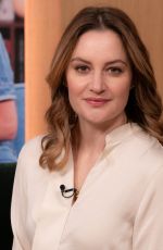 PAULA LANE at This Morning TV Show in London 01/17/2024