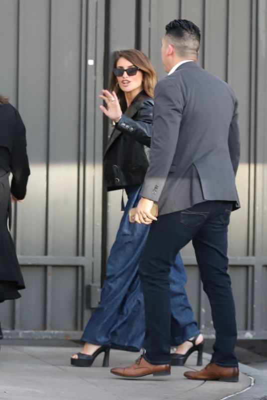 PENELOPE CRUZ Arrives at a Event at The Grove 01/06/2024