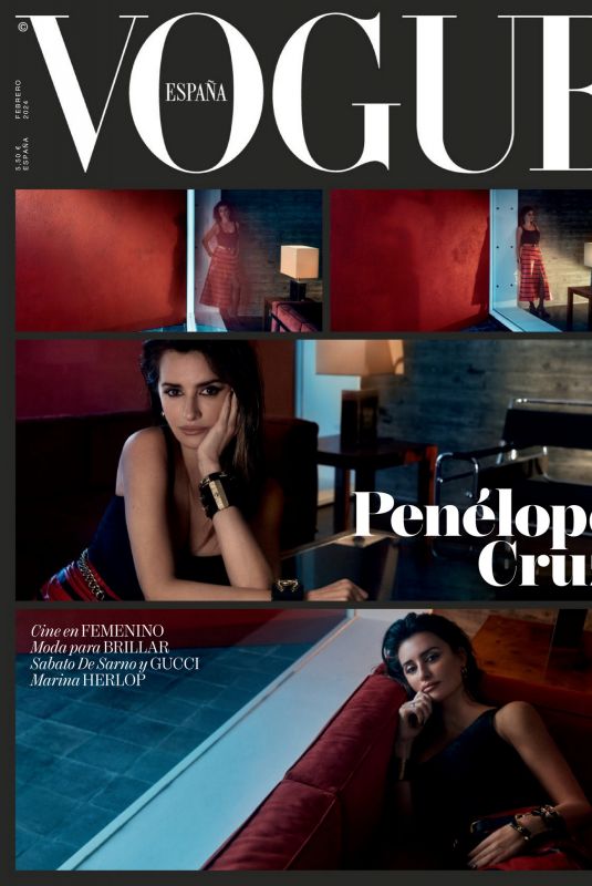 PENELOPE CRUZ in Vogue Spain, February 2024