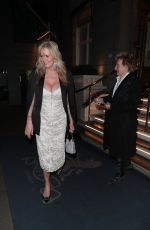 PENNY LANCASTER and Rod Stewart Leaves Ritz Hotel in London 01/20/2024