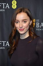 PHOEBE DYNEVOR at EE Bafta Rising Star 2024 Nominations Announcement in London 01/10/2024