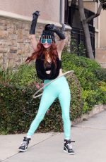 PHOEBE PRICE Out and About in Los Angeles 01/18/2024