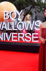 PHOEBE TONKIN at Boy Swallows Universe Premiere in Brisbane 01/09/2024