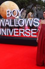PHOEBE TONKIN at Boy Swallows Universe Premiere in Brisbane 01/09/2024