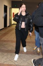 Pregnant ASHLEY BENSON and Brandon Davis Out for Dinner in West Hollywood 01/04/2024