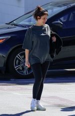 Pregnant ASHLEY BENSON at a Parking Lot in Los Angeles 01/23/2024